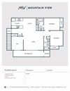 Mountain View Apartments Floorplan D1 Mountain View Apartments Floorplan D1
